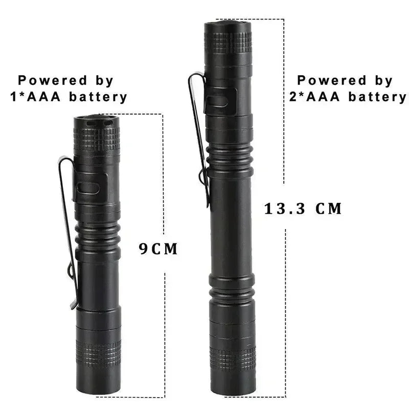 Portable Mini LED Pen Flashlight